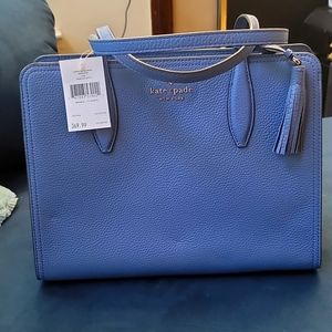 NWT Kate Spade medium top zip satchel